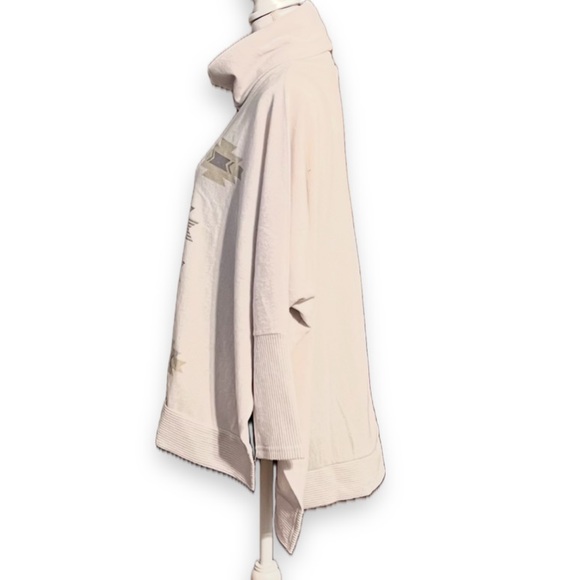 NWT Simply Southern Aztec Turtleneck Cowl Neck Sweater P2P 34” OSFA NWT - Picture 2 of 16